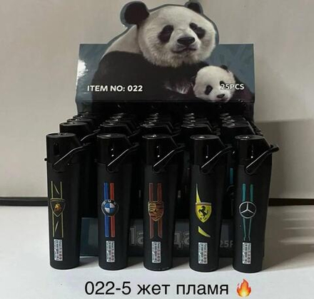 Зажигалка турбо Панда BS 22-5 25шт*40бл