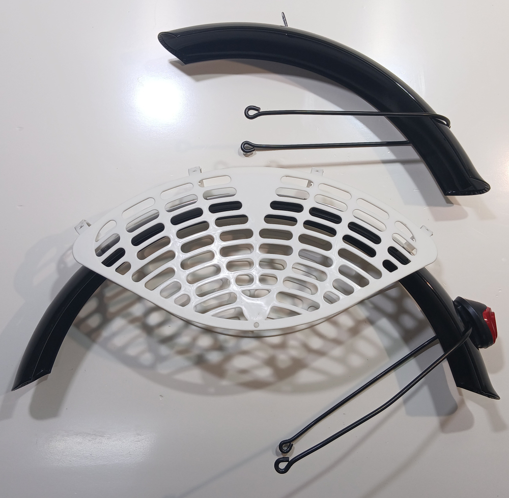 Комплект крыльев с защитой Электровелосипед KUGOO V3 MAX