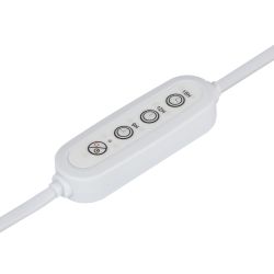 Таймер для светильника ЭРА FITO-LINETIME-2 pin (9/12/15 H)-GR с проводом 1,5 м