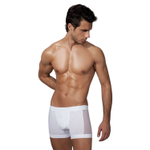 Хлопковые боксеры с удобной посадкой Doreanse Net (Размер: S) (Цвет: белый)