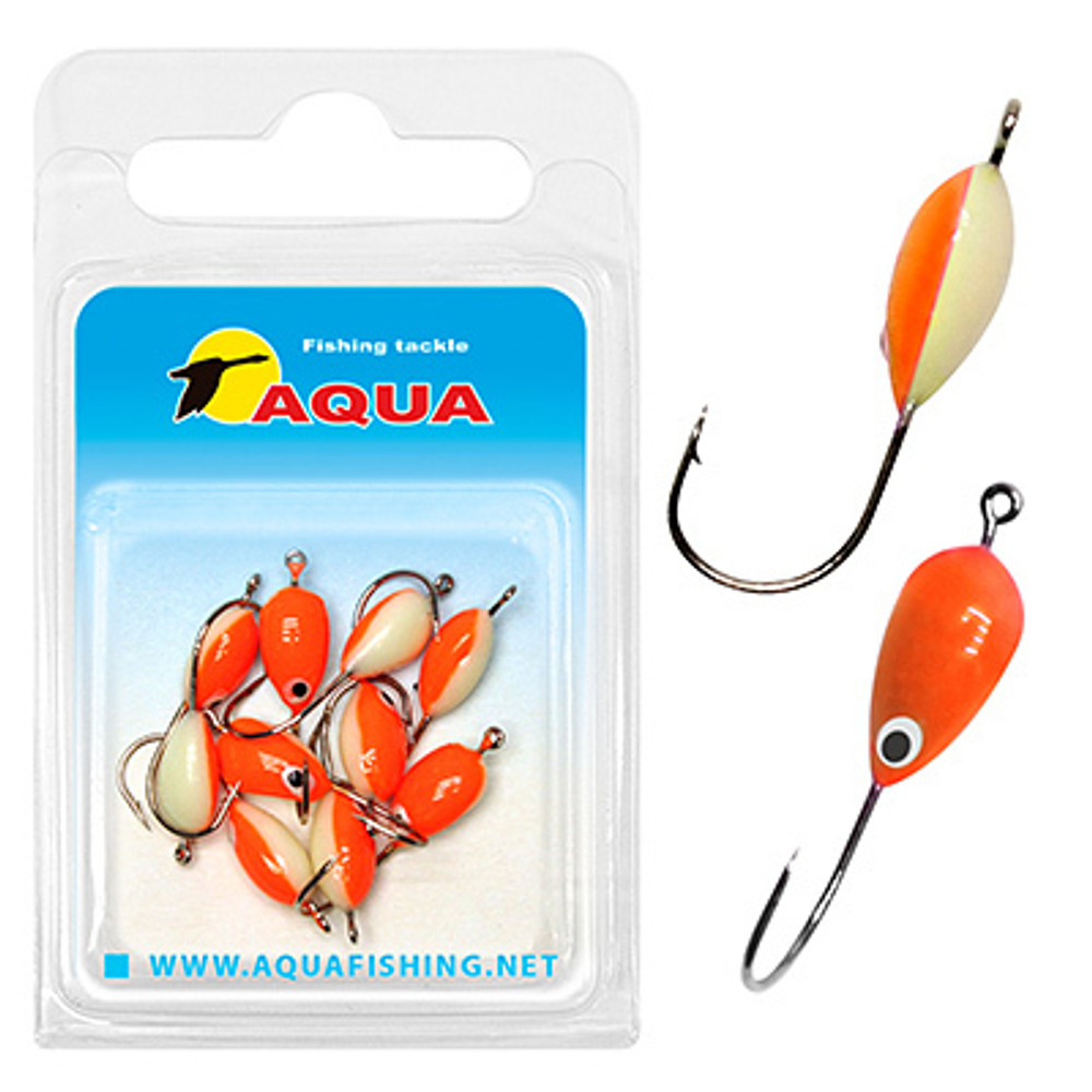 Мормышка фосфорная №06, крючок №12 (2 упакпо 10 шт) 0,08g