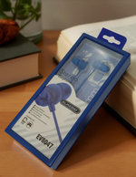 Наушники проводные Stereo Elmcoei (микрофон/Jack 3.5мм.)