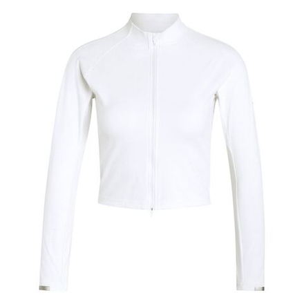 Женская теннисная футболка   Adidas Techfit Long Sleeve Pro - white