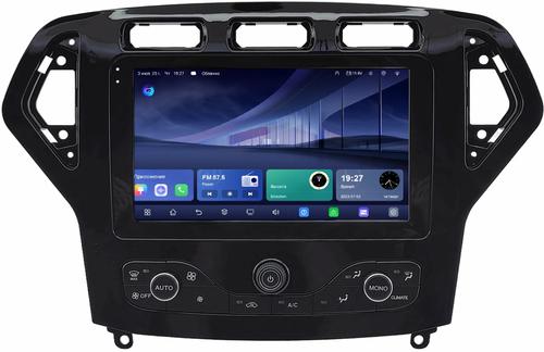 Магнитола для Ford Mondeo 4 2007-2010 - Kuberg QLed+2K, Android 14, TS105, Быстрейшая, CarPlay, SIM-слот