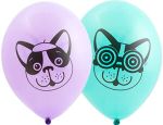 Шар (14"/36 см) Собачки 50 шт.