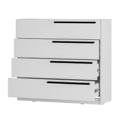 Комод КМ-02 Айрон, белый