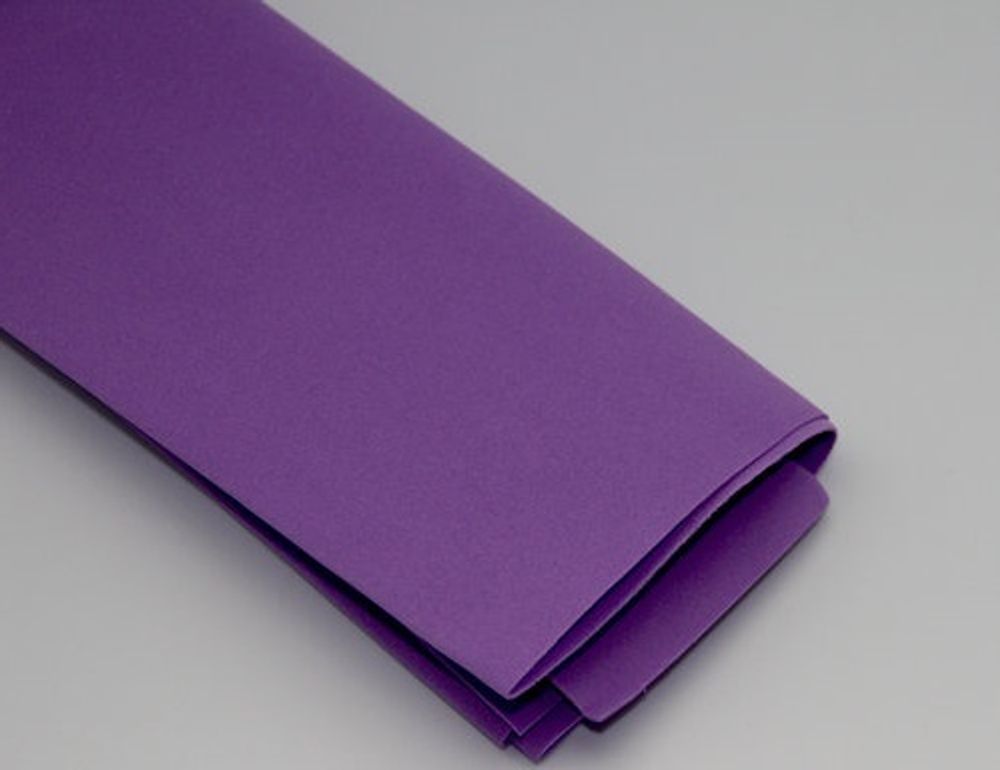 `Фоамиран Иранский, толщина 2 мм, размер 60х70 см, цвет фиолетовый