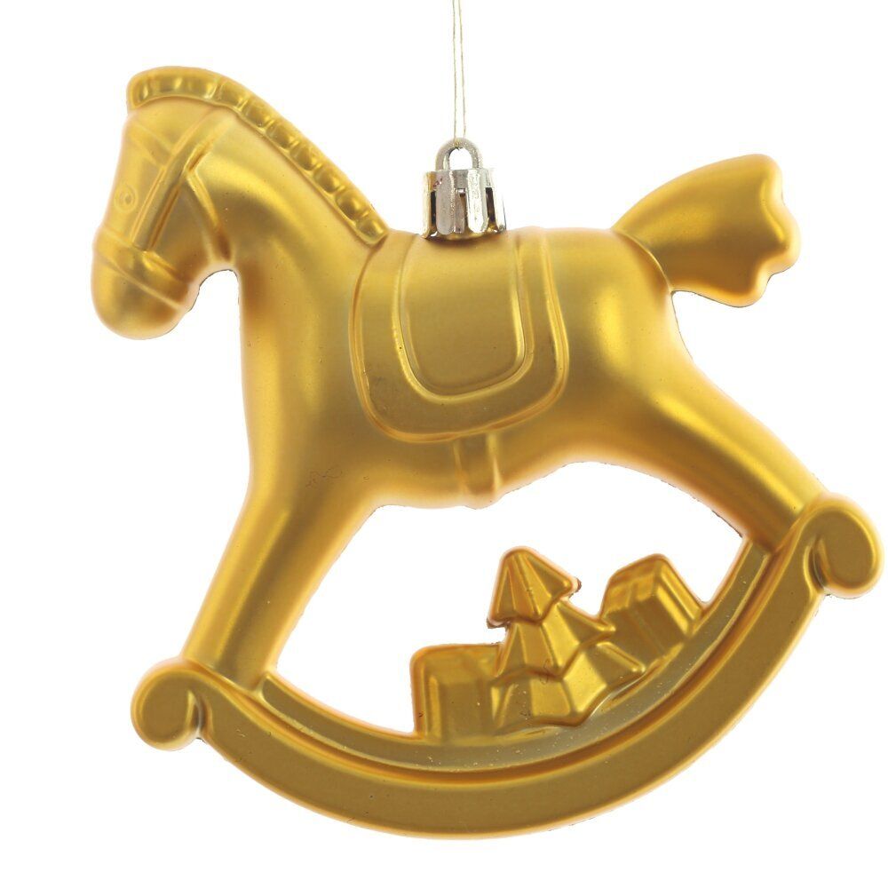 GAEM Набор из 2шт, Украшение новогоднее "Лошадка", L11 W5 H10 см