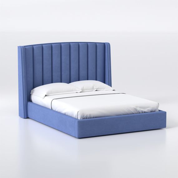 Кровать Lambro 180 с  ортопедическим основанием без ПМ - Velutto 48