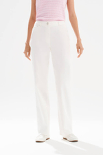 31277 Брюки женские (молочный джинс)