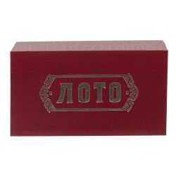 GAEM Игра настольная "Лото", L23 W13 H7,5 см