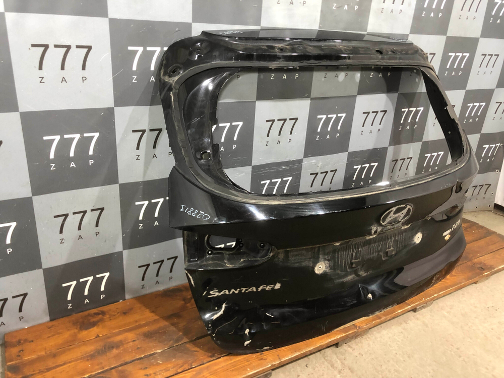 Крышка багажника Hyundai Santa Fe 4 (TM) 18-23 Б/У Оригинал 72800S1100