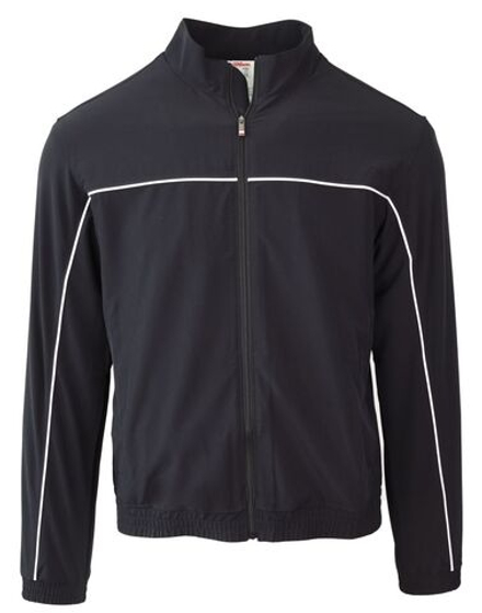 Детская теннисная толстовка Wilson Youth Team Woven - black