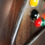 Часы Треугольник ясень/шпон (№11)