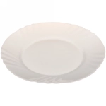 Тарелка «White magic» 22*2см стеклокерамика Фестоны