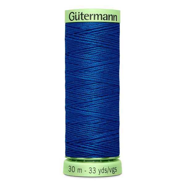 Нитки отделочные Gutermann Top Stitch 30 (30 метров), 5 кат. | 312 св.синий