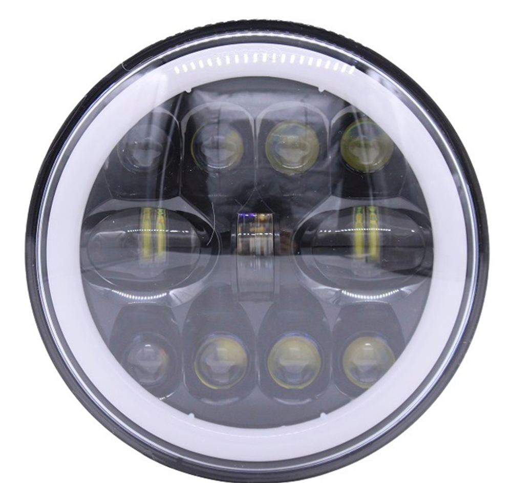 Фара LED 12-24V  7дюймов 2121Нива (Дальний+Ближ+ДХО) 90w пара NTS NV-HP-HLD-018-01