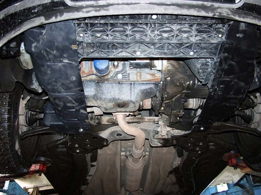Защита картера и КПП Sheriff для Fiat Stilo (192) 2001-2007 арт.07.0472