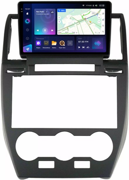 Магнитола для Land Rover Freelander 2006-2012 (монохром экран) - Teyes CC3-2K QLed Android 10, ТОП процессор, SIM-слот, CarPlay