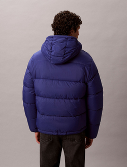 Утепленная куртка Calvin Klein Hooded Puffer Jacket Bellwether Blue