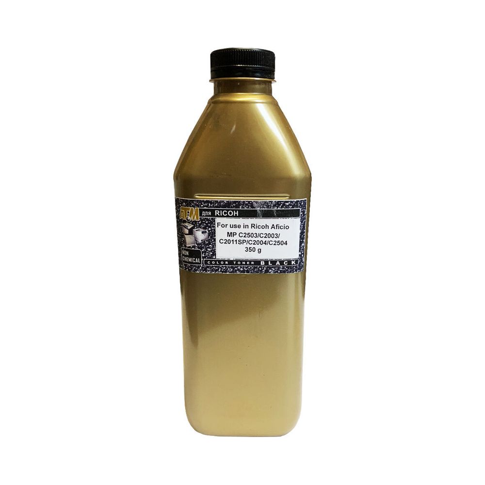 Тонер для RICOH MP C2503/C2003/C2011/C2004/C2504 (350гр, черный, 15K) Gold ATM
