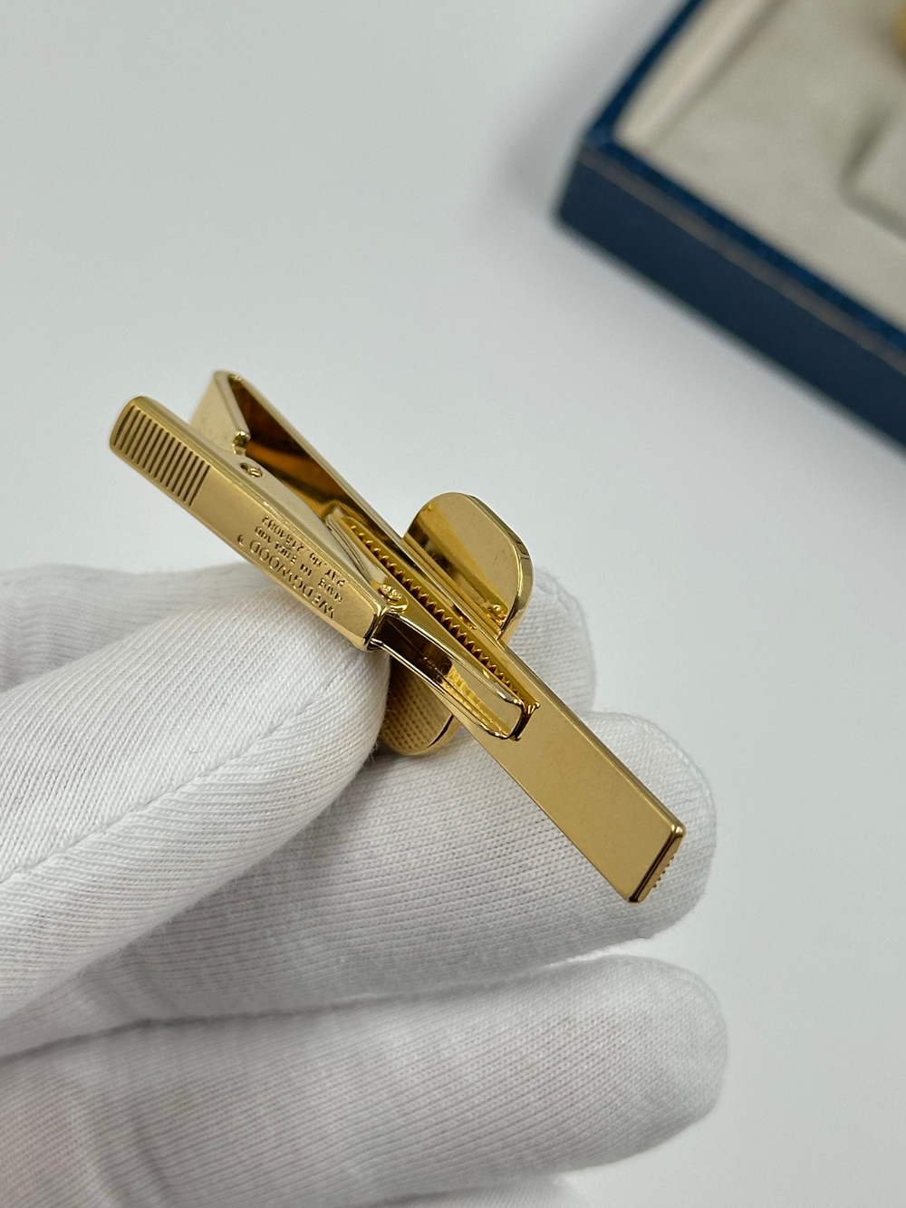 Комплект из запонок и зажима для галстука «Скрипка» Wedgwood