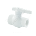 Кран шаровой PP-R комбинированный белый Дн 32х1" Ру25 ВР VALFEX 10144132