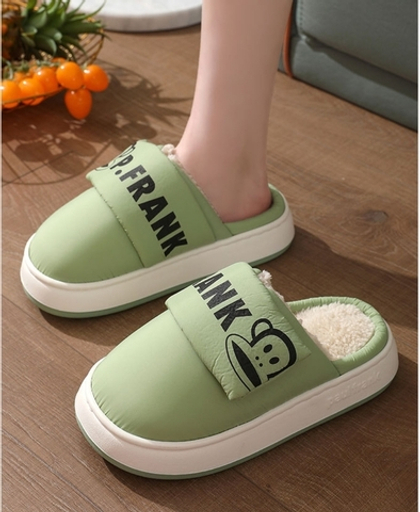 Домашние тапочки Paul Frank Strap (Green)