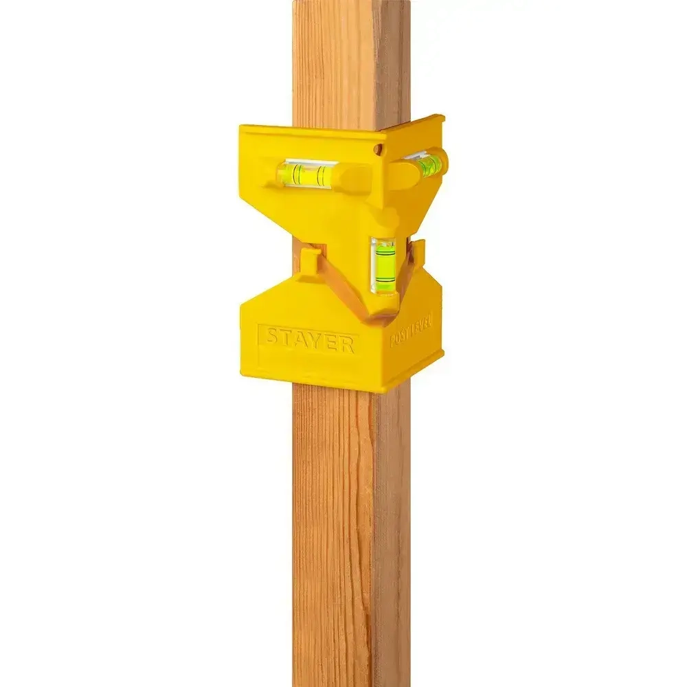 Магнитный уровень-угольник STAYER Post-Level 3456