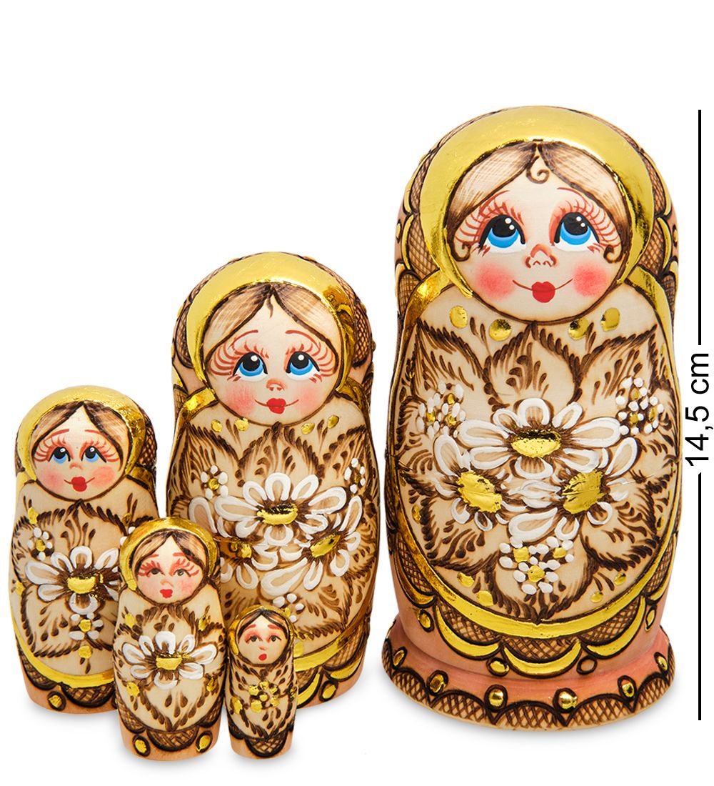 Народные промыслы МР-69/ 6 Матрешка 5м «Людмила» ср.