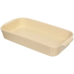 Форма керамическая для запекания «Акварель» 24.5*12.5*4,5см, бежевая