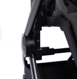 Детская коляска Peppy Monaco 3 в 1 с автокреслом Verona Beige Antrazit (графитовый), рама серая