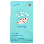 Chamberlain Coffee, Смесь теста для торта «Сладкая выдра», молотый, средней обжарки, 340 г (12 унций)