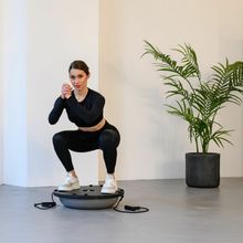 Полусфера балансировочная UNIX Fit с эспандерами, 58 см