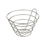 Ваза для фруктов из нержавеющей стали, тип-2, хром 265х240х170мм