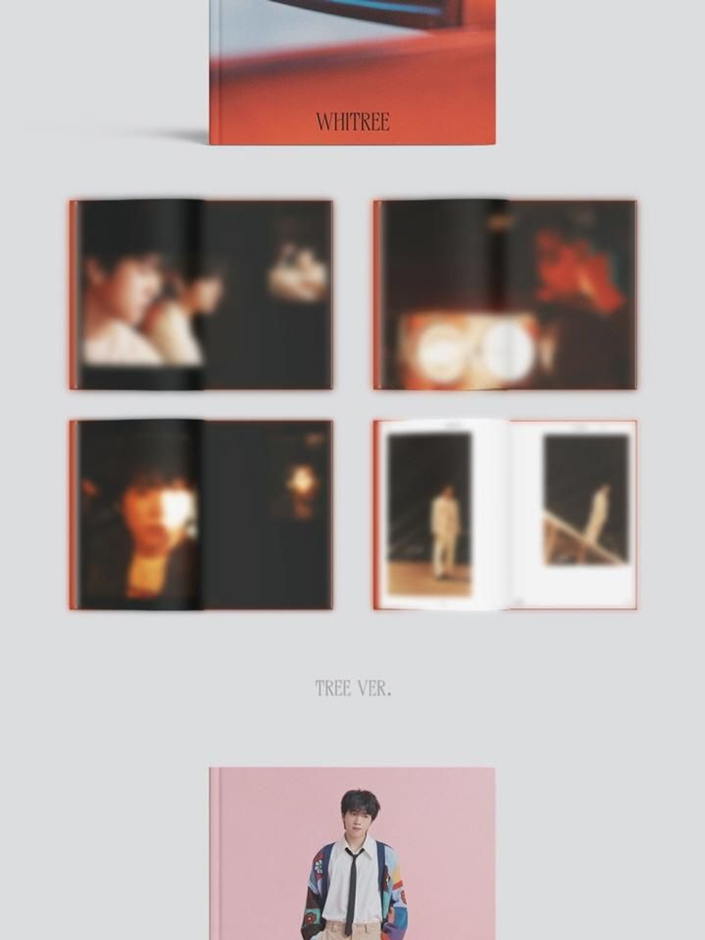 Альбом NAM WOO HYUN - WHITREE 1st Album 2 Version SET