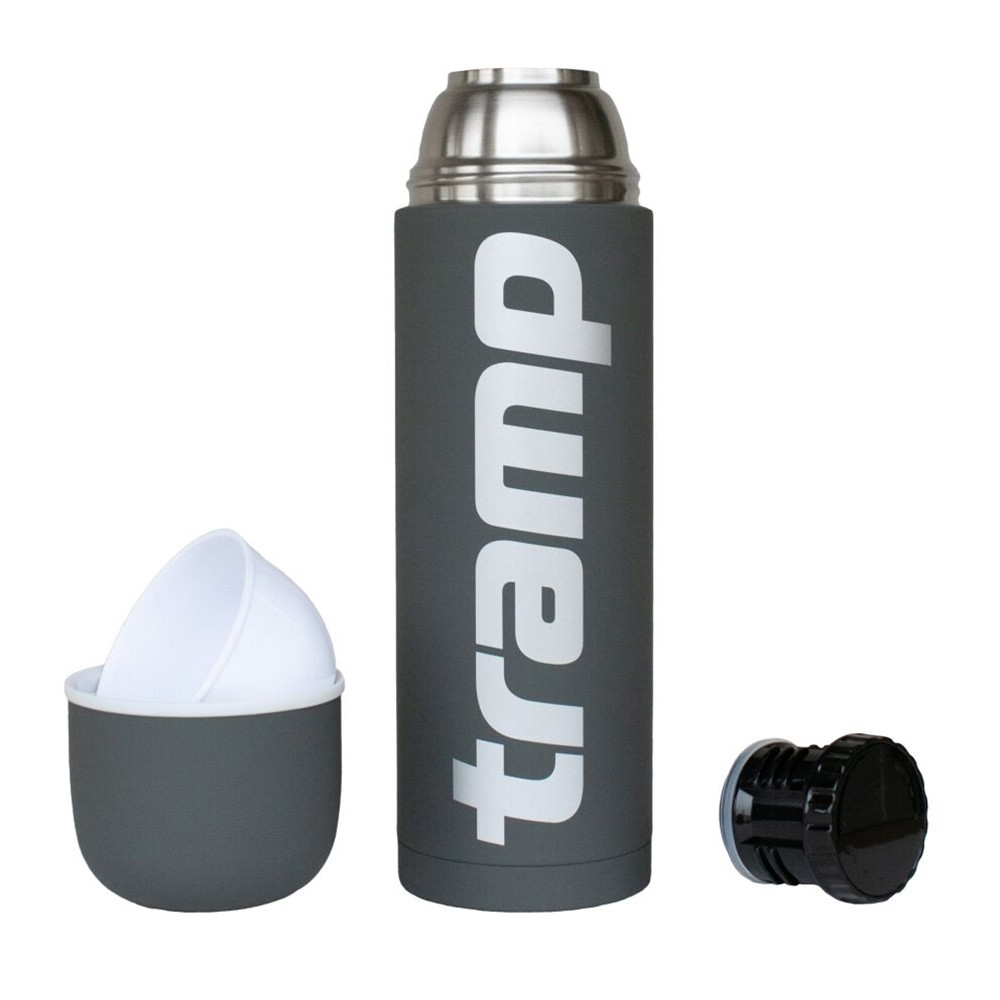 Tramp Термос Soft Touch 1.2 л, TRC-110, серый