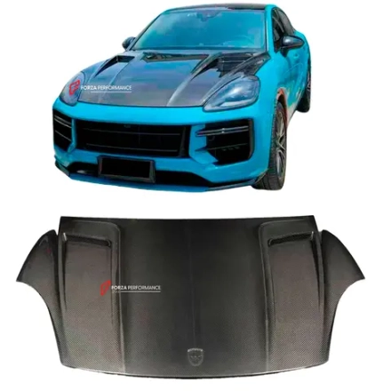 Карбоновый капот для PORSCHE CAYENNE E3 9Y0 / 9YA SUV рестайлинг 2023+