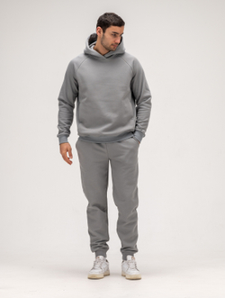 Костюм мужской спортивный теплый. Грей