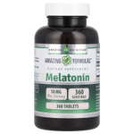 Amazing Nutrition, Мелатонин, 10 мг, 360 таблеток