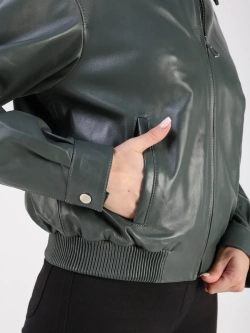 Кожаная куртка демисезонная