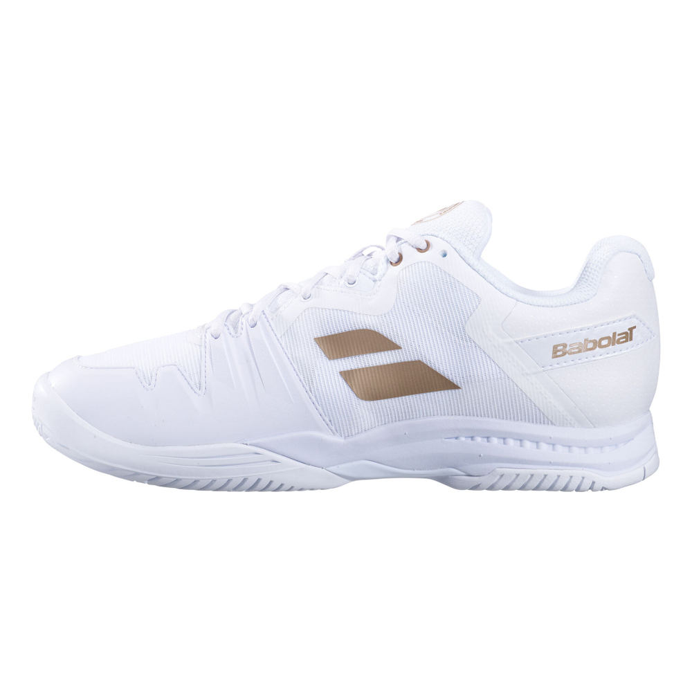 Женские теннисные кроссовки Babolat SFX 3 All Court Shoe Women - White, Gold