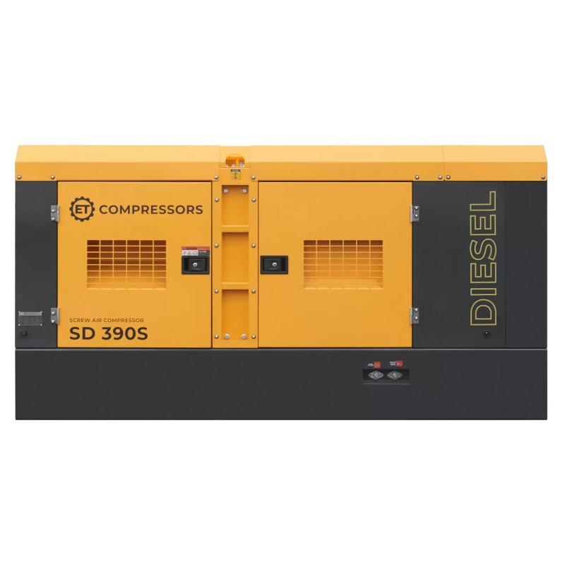 Дизельный компрессор ET SD-265S-8 на раме