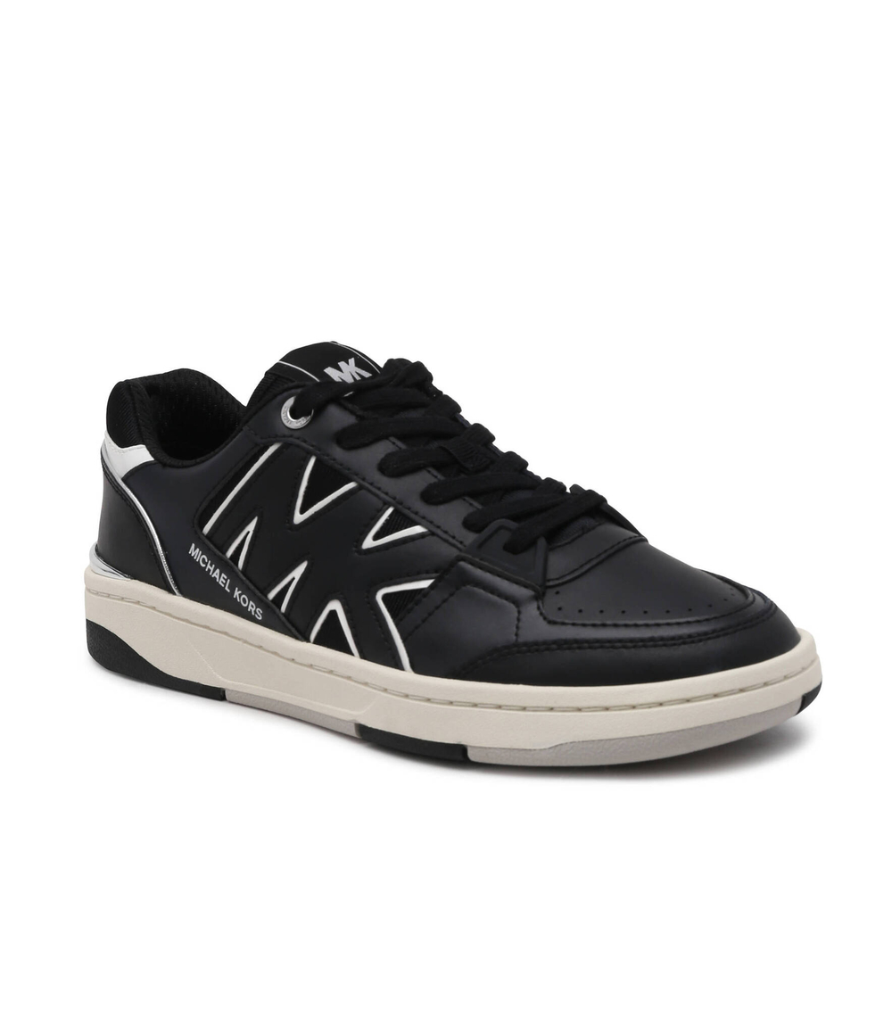 Кожаные кроссовки rebel lace up Michael Kors - черный(43S4RLFS1L)