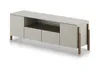 Тумба Basic под ТВ с нишей ширина 170 см (серо-бежевый)