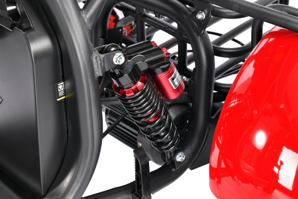 Электротрицикл WHITE SIBERIA PRO TRIKE 3000W RED
