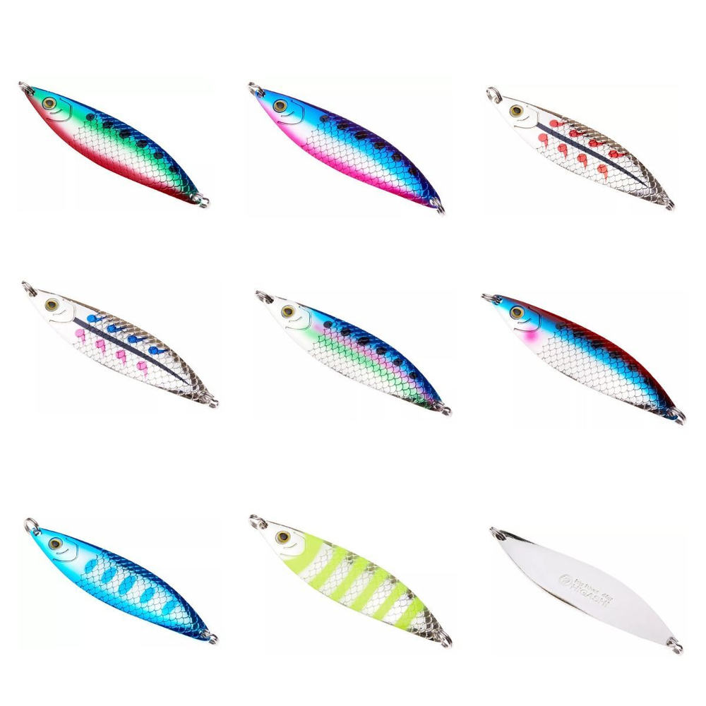 Блесна колеблющаяся HIGASHI Big River 45g #01