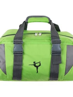 Сумка для йоги и гимнастики, 37 х 20 х 20 см, цвет зелёный