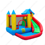 Батут на дачу для детей "Волшебный домик" 3,5*2,7*2,15 м