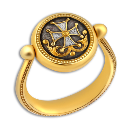 ПЕРСТЕНЬ "ПРОЦВЕТШИЙ КРЕСТ"